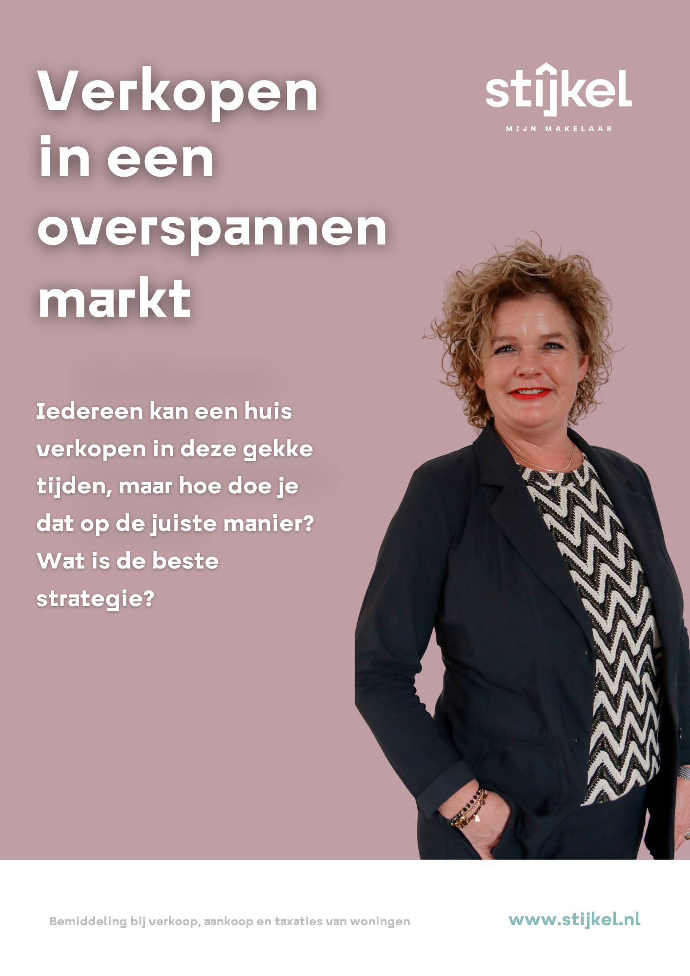 Gratis brochure downloaden: ‘Verkopen in een overspannen markt’ met tips en strategieën voor woningverkoop in een lastige markt – Stijkel Makelaars